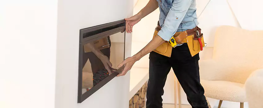 Metal Fireplace Installation in Pullman, Washington