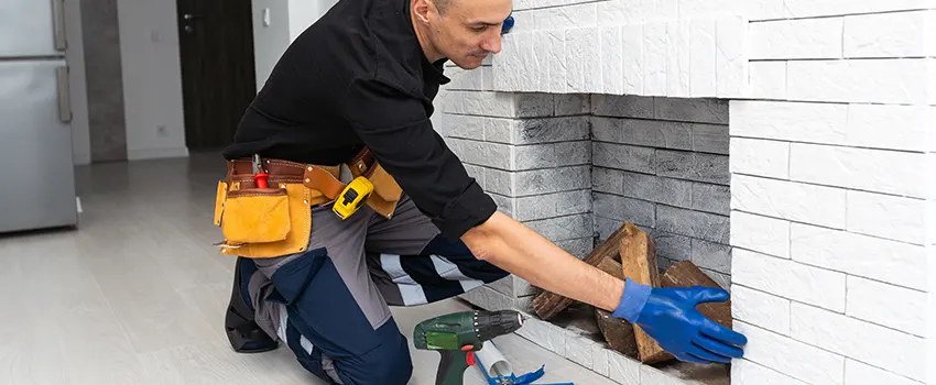 Fireplace Damaged Damper Frame Repair Services in Pullman, Washington