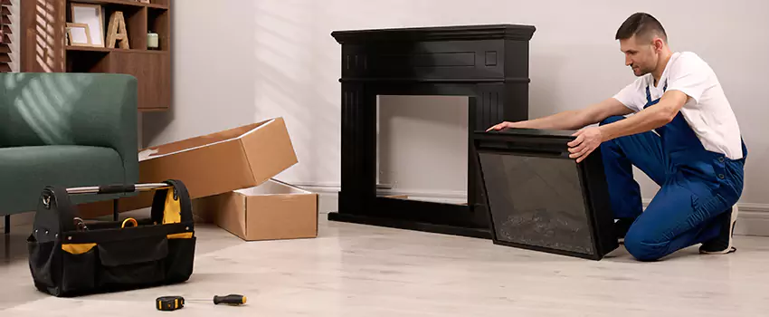 Old Rusted Metal Fireplace Repair And Replacement in Pullman, WA